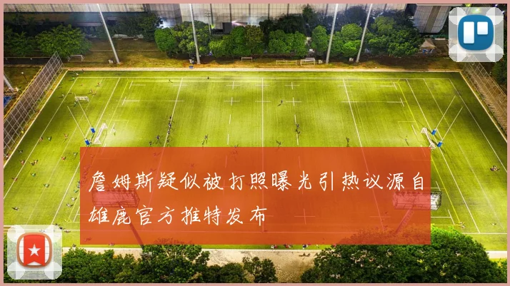 詹姆斯疑似被打照曝光引热议源自雄鹿官方推特发布